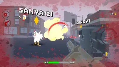 Chicken Offline - Gun Game 2 Ekran Görüntüleri
